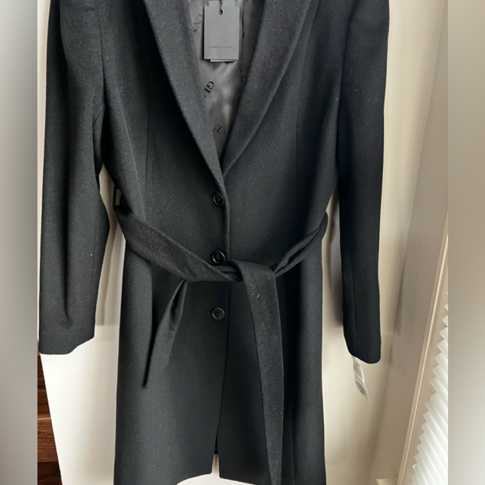 GIANNI FERAUD wool coat SZ:10